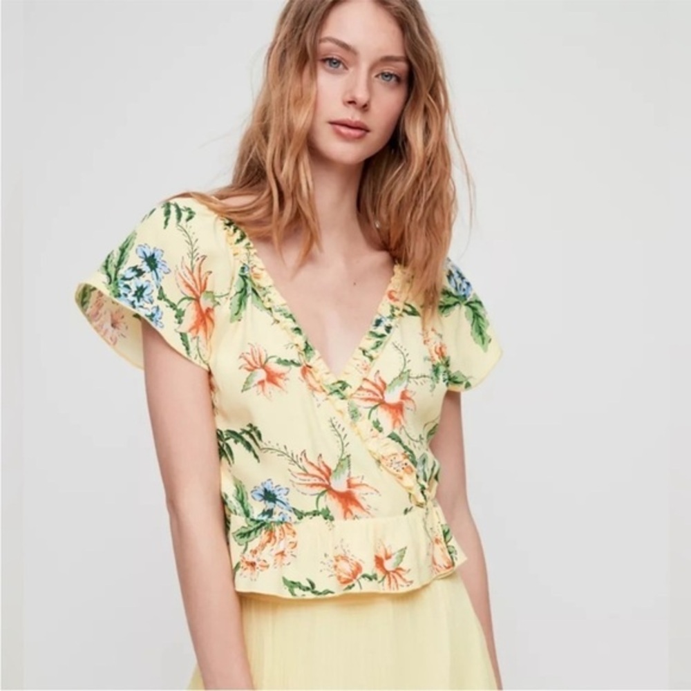 Aritzia Wilfred Aurelia Top size M - Picture 1 of 9